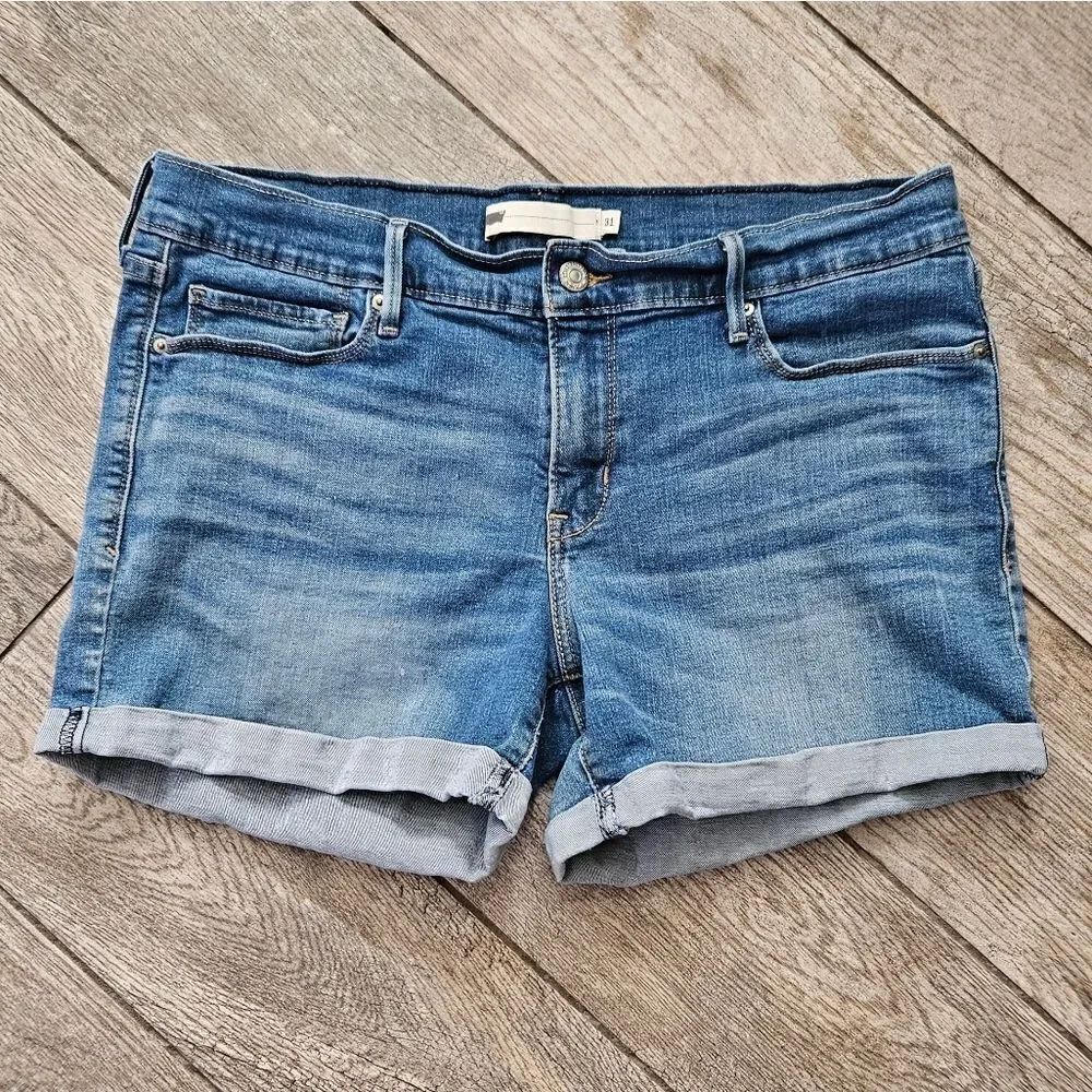 Levi's Medium Wash Denim Shorts